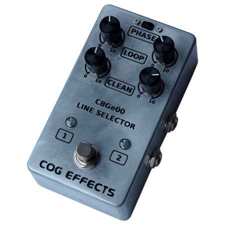 Cog Effects Custom Line Selector and Clean Blend Pedal