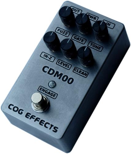 Cog Effects Custom Bass Guitar Fuzz Effects Pedal