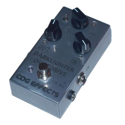 Cog Effects - Stock Effects Pedal - Darklighter Overdrive - Engraved Enclosure
