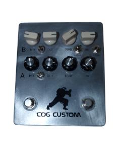 Cog Custom - Custom Effects Pedal - Street Fighter Dual Bass Drive - Etched Enclosure
