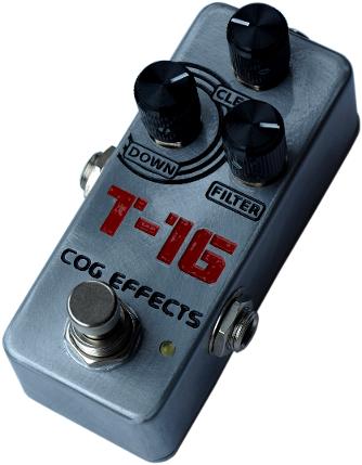 Cog Effects T-16 Analogue Octave Bass Guitar Effects Pedal