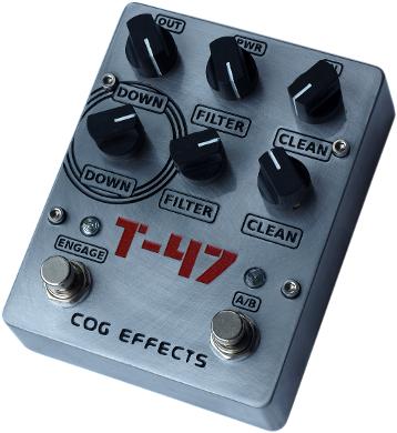 Cog Effects T-47 Analogue Octave Bass Guitar Effects Pedal