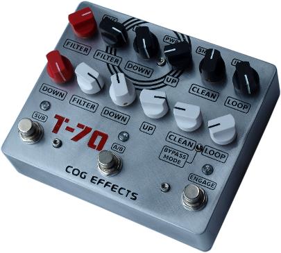 Cog Effects T-70 Analogue Octave Bass Guitar Effects Pedal