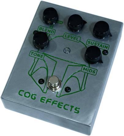 Cog Effects Custom Grand Tarkin Bass Fuzz with engraved Boba Fett Star Wars Bounty Hunter Artwork