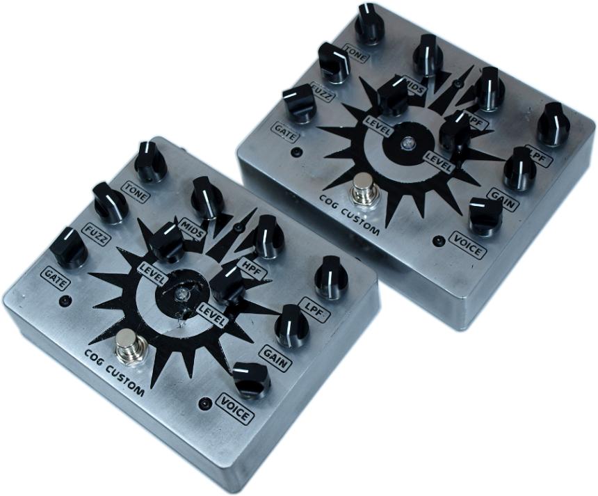 Cog Effects Custom Bass Distortion With Star Wars Black Sun Engraved Artwork