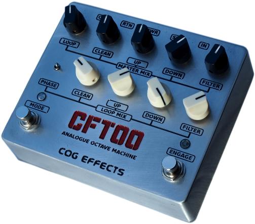 Cog Effects Custom T-65 Analogue Octave Bass Guitar Effects Pedal