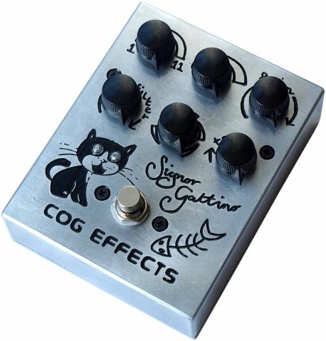 Cog Effects Custom Engraved TK-421-X Bass Distortion