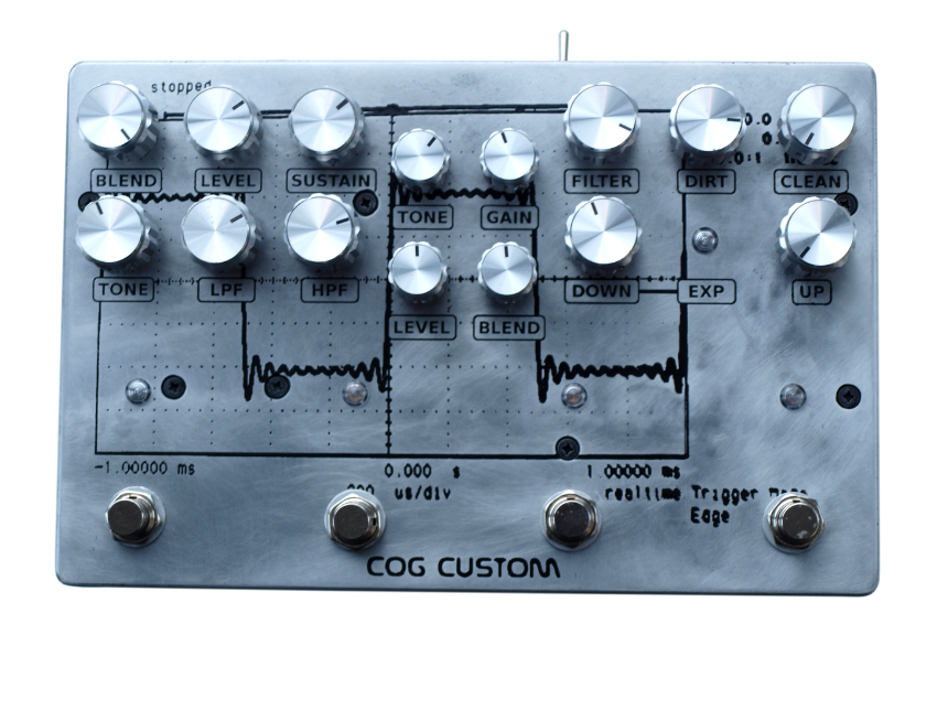Cog Custom - Custom Effects Pedal with Knightfall, Grand Tarkin Bass Fuzz and parallel T-65 Octave