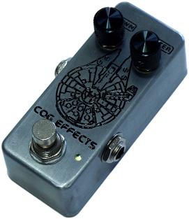Cog Effects Custom 1590A T-16 Analogue Octave with Han Solo Millennium Falcon Engraved Artwork