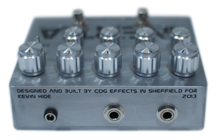 Custom Cog Effects Bass Fuzz, Overdrive and Distortion