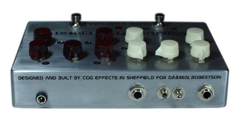 Custom Cog Effects Bass Overdrive and Distortion