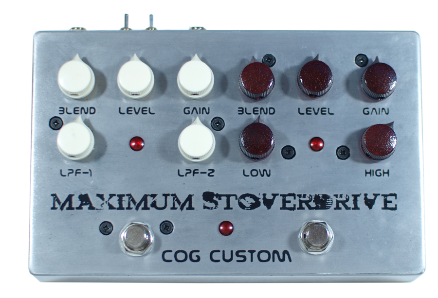 Custom Cog Effects Bass Overdrive and Distortion