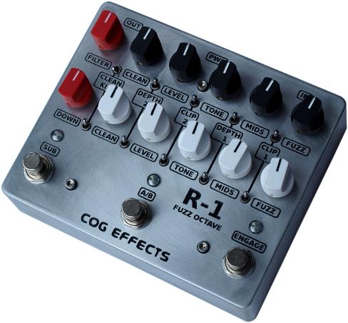 Cog Effects - R-1 Fuzz Octave Bass Guitar Effect Pedal Rogue One