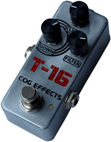 Cog Effects - Stock Effects Pedal - T-16 1590A Analogue Octave - Engraved Enclosure