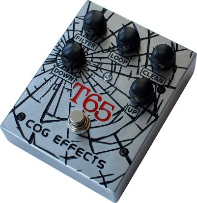 Cog Effects - Stock Effects Pedal - T-65 Octave - Engraved Enclosure